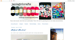Desktop Screenshot of janiegirlcrafts.com